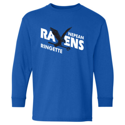 Gildan Youth Ravens Ringette Crest Printed Long Sleeve Thumbnail
