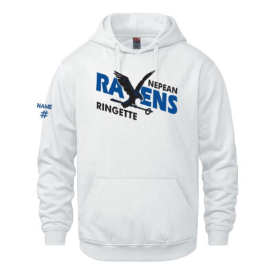 Vault Unisex Ravens Ringette Crest Printed Hoodie Thumbnail