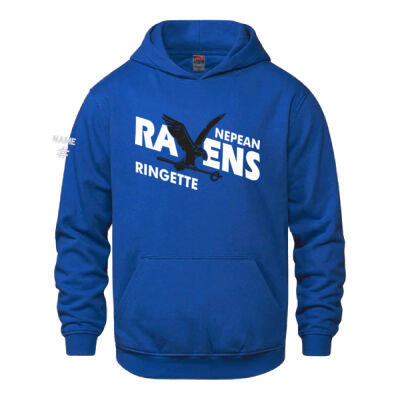 Vault Youth Ravens Ringette Crest Printed Hoodie Thumbnail