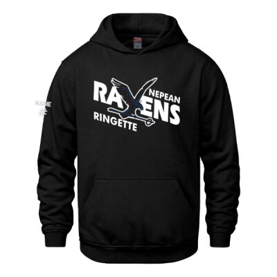 Vault Youth Ravens Ringette Crest Printed Hoodie Thumbnail