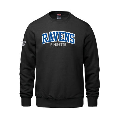 Vault Unisex Ravens Twill Crewneck Thumbnail