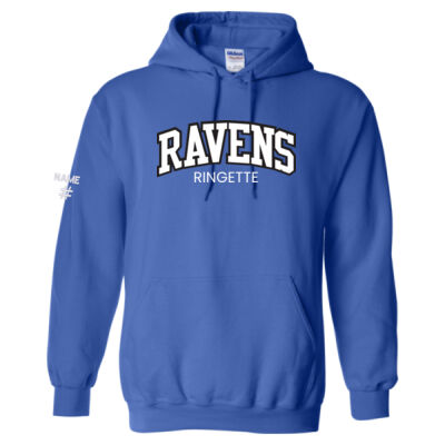 Gildan Unisex Ravens Twill Hoodie Thumbnail