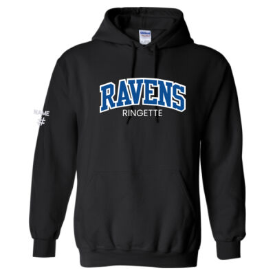 Gildan Unisex Ravens Twill Hoodie Thumbnail