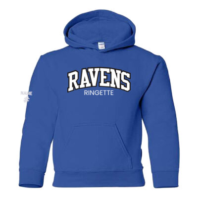 Gildan Youth Ravens Twill Hoodie Thumbnail