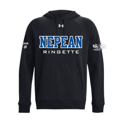 UA Men's Nepean Ringette Twill & Embroidered Rival Fleece Hoodie Thumbnail