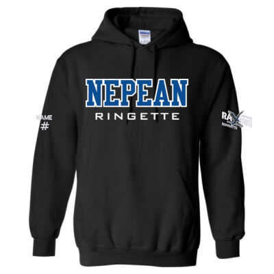 Gildan Unisex Nepean Ringette Twill & Embroidered Hoodie Thumbnail
